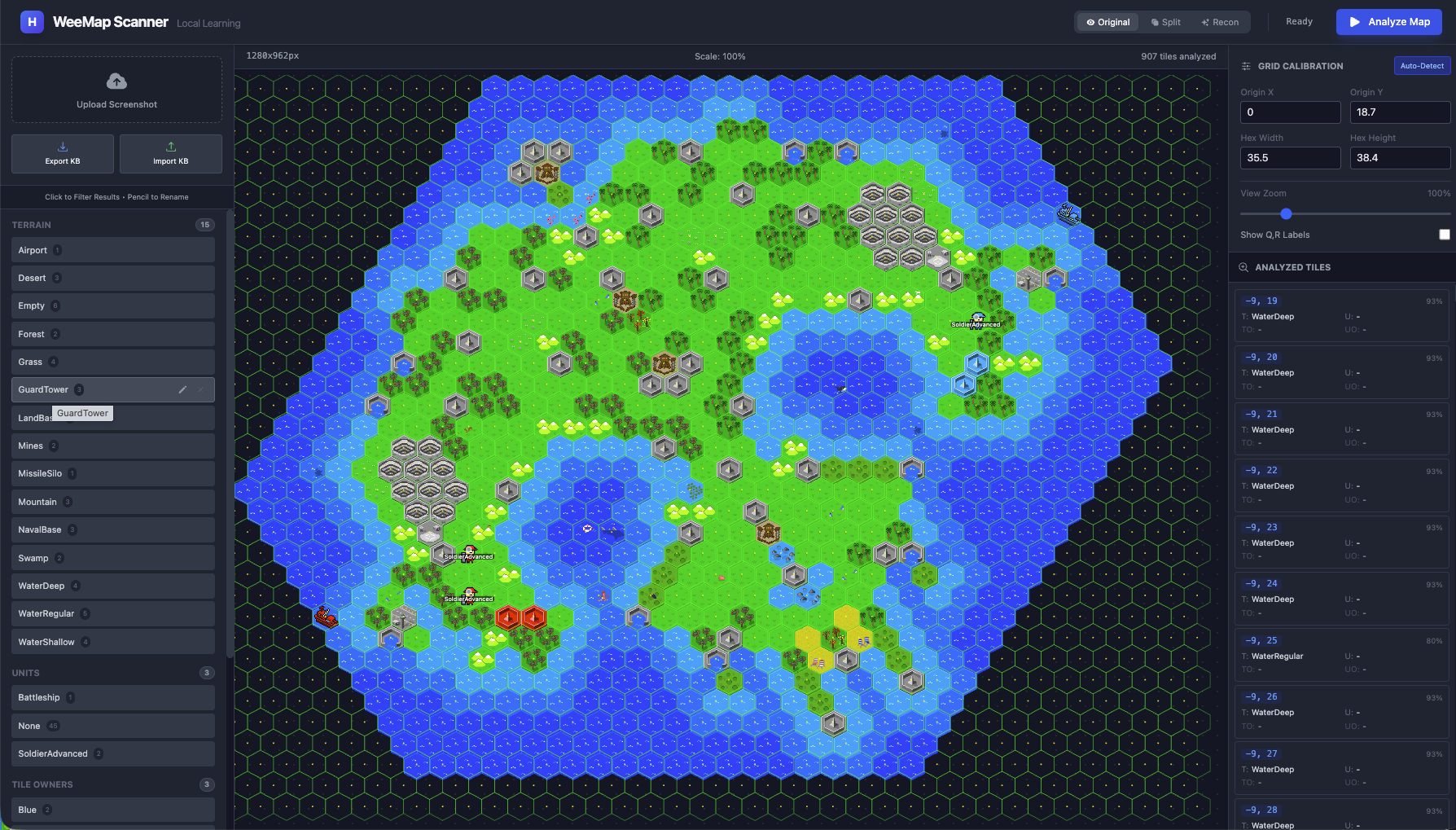 WeeMap Extractor Demo